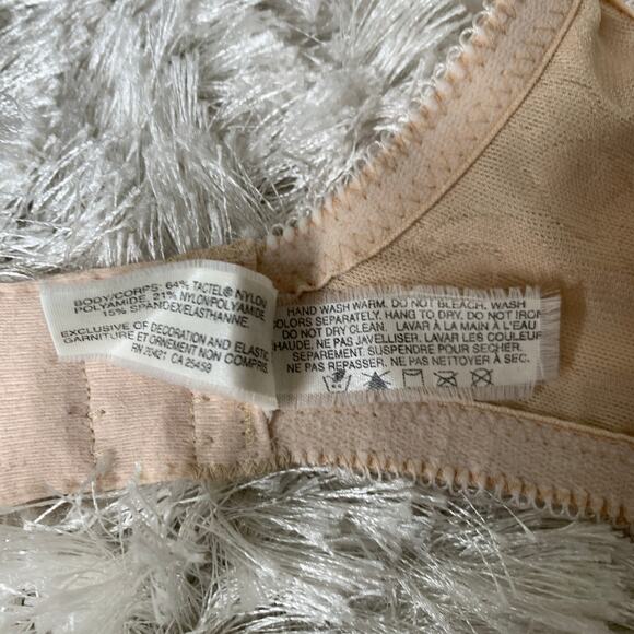 Wacoal 85567 Underwire Unlined Nude Bra Sz 34D - Picture 7 of 9